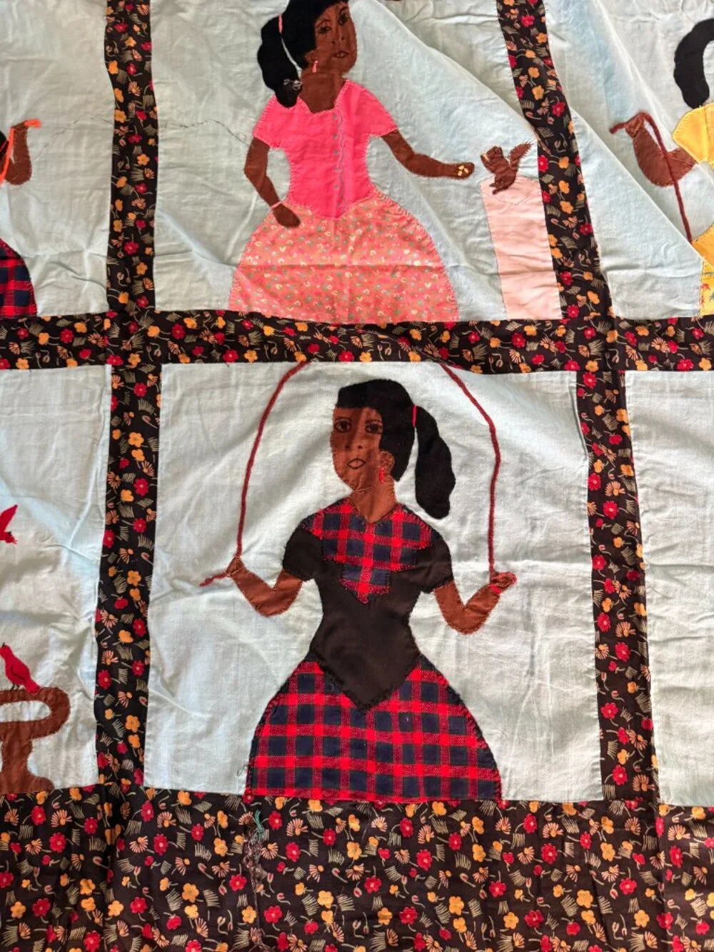 Unique African American Quilt (unfinished)